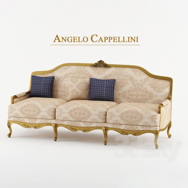 Angelo Cappellini 3 seat sofa