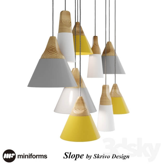 Slope Lamp by Skrivo Design