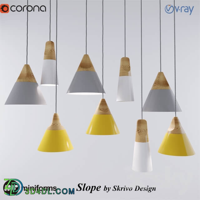 Slope Lamp by Skrivo Design