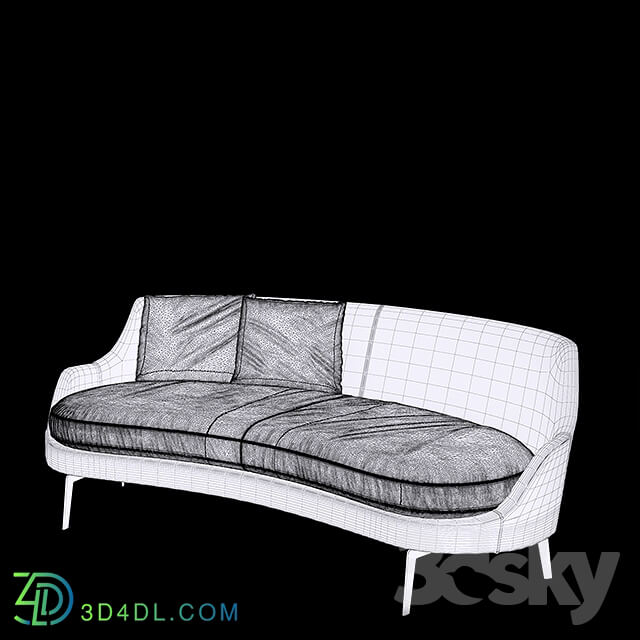 Flexform Guscio Sofa