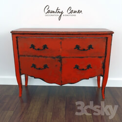 Sideboard Chest of drawer Country Corner Florentine  