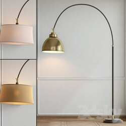 Pottery Barn Winslow Arc Sectional Floor Lamp 