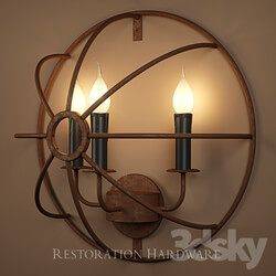 Restoration Hardware Foucault s Iron Orb 