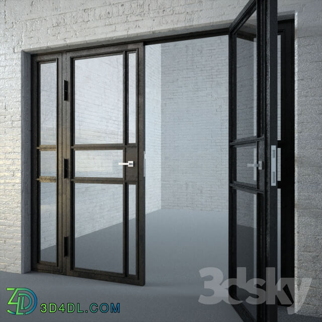 Industrial Loft Door mod 02