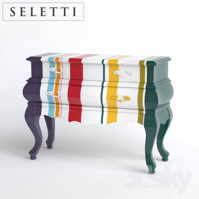 Sideboard Chest of drawer Seletti Trip 2 Drawers