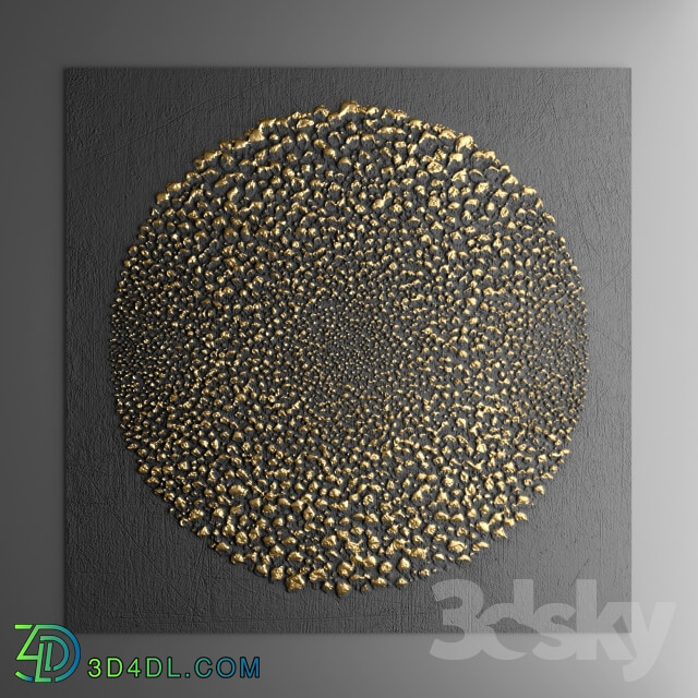 Decor for wall. Panel. 3D Other decorative objects 3D Models