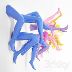 Other decorative objects Wall statuette Legs 