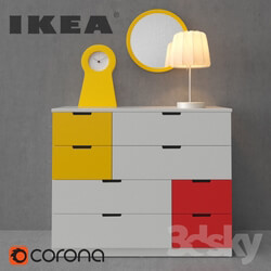 Sideboard Chest of drawer Ikea Nordli Langesund 