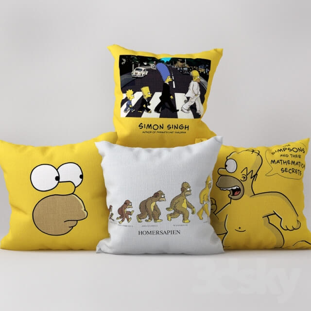 Miscellaneous SIMPSONS PILLOWS Pillow Simpsons