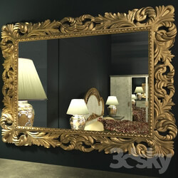 Mirror Classic Wood 