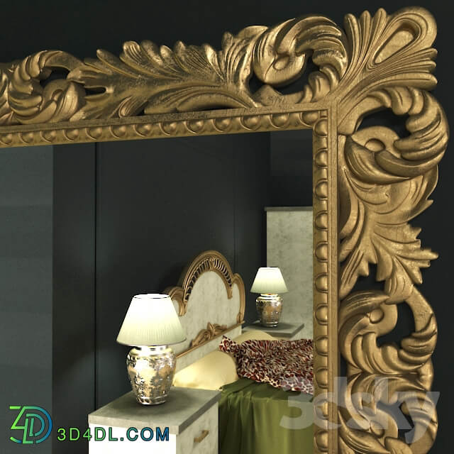 Mirror Classic Wood