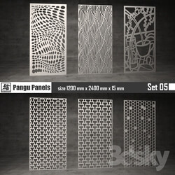 Other decorative objects Pangu Panels Set 05 