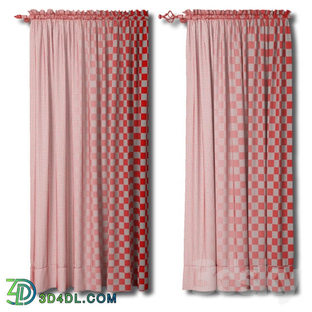 Tulle curtain