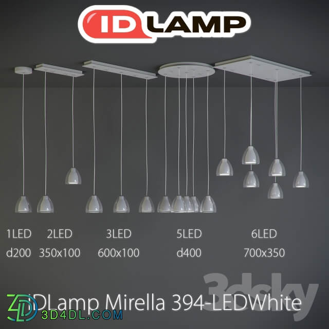 IDLamp Mirella 394 X LEDWhite