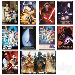 Star Wars Episode VII Poster Wall Art 
