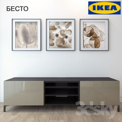 Sideboard Chest of drawer Bollard d IKEA BESTÅ TV with pictures 