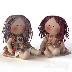 Dolls Textile Textile doll  