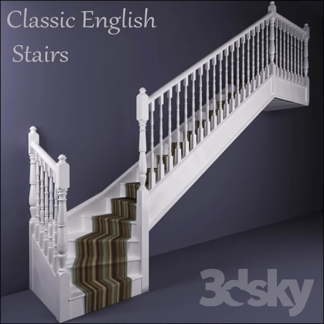 Classic English Stairs