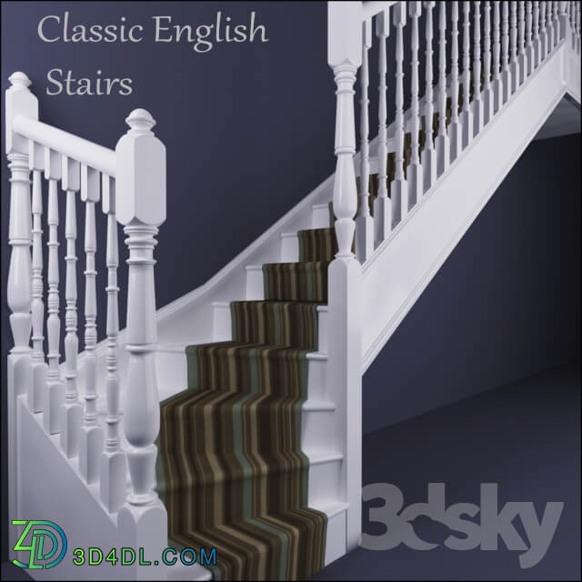 Classic English Stairs