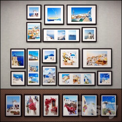 The picture in the frame 37 pcs 5 combinations a collection of 37 Picture Frame 