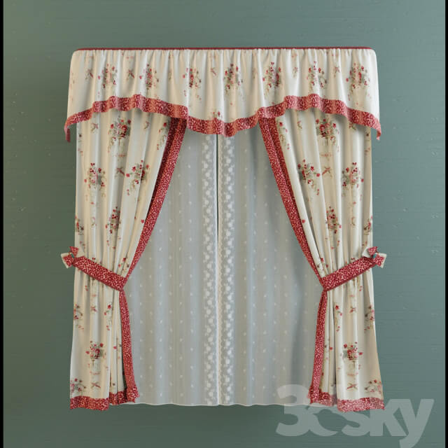 curtains with lambrequins