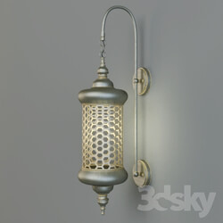 Moroccan Metal Sconce 