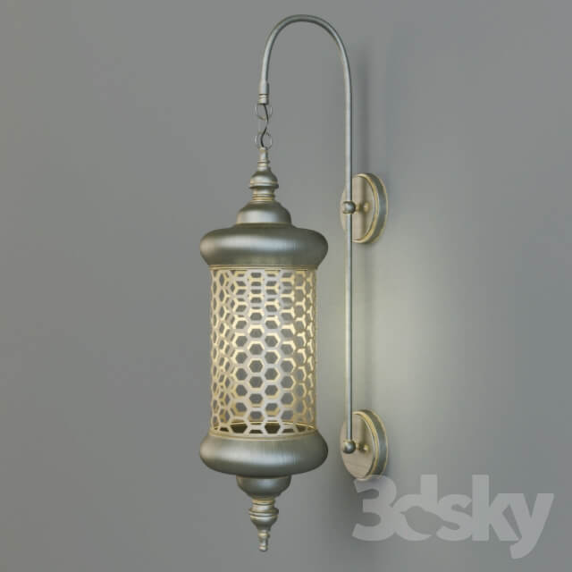 Moroccan Metal Sconce