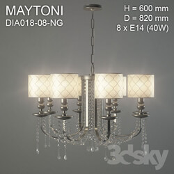 Maytoni dia018 08 NG Pendant light 3D Models 