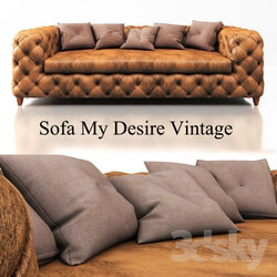 KARE Sofa My Desire Vintage 3 Seater 