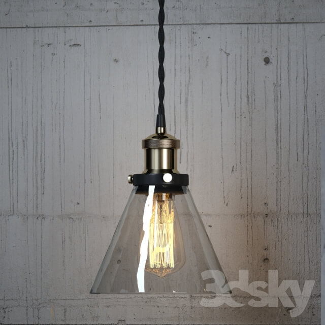 Hanging lamp Loft Designe Pendant light 3D Models