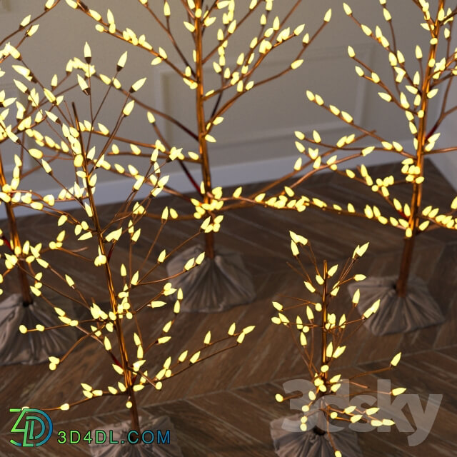 Decorative Christmas trees
