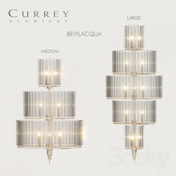 Currey amp Compamy BEVILACQUA Medium and Large chandeliers 