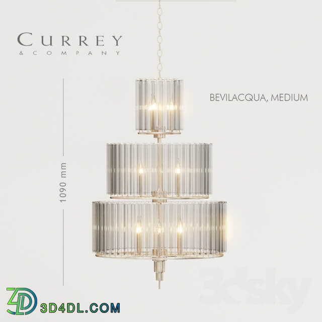 Currey amp Compamy BEVILACQUA Medium and Large chandeliers