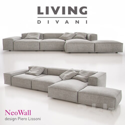 Living Divani NeoWall Sofa Composition I 