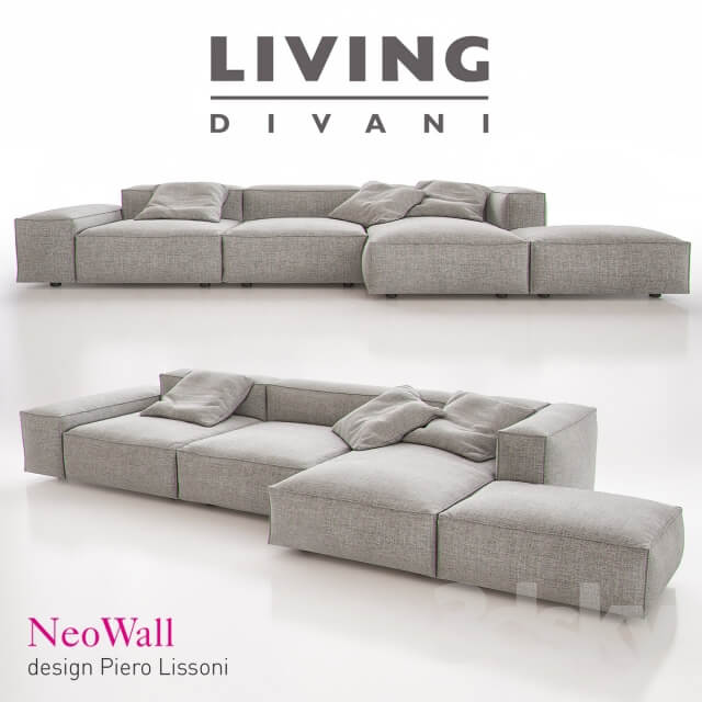 Living Divani NeoWall Sofa Composition I