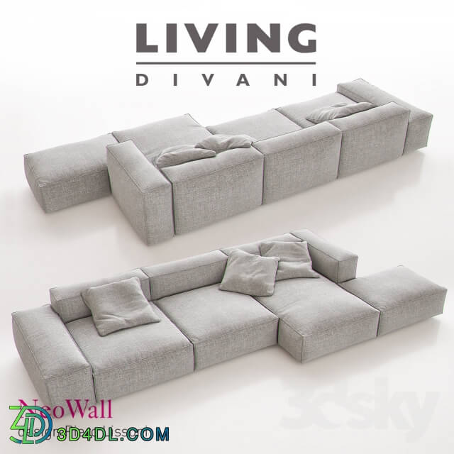 Living Divani NeoWall Sofa Composition I