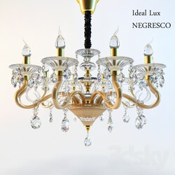Ideal Lux Negresco Pendant light 3D Models 