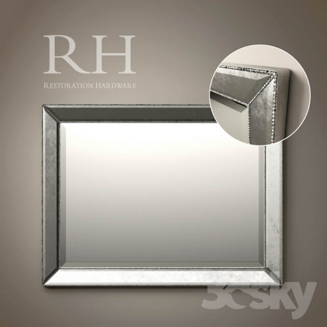 RH Venetian Beaded Mirrors