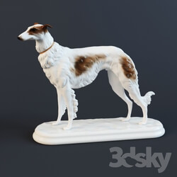 statuette of dog 