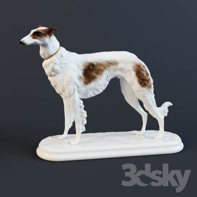 statuette of dog