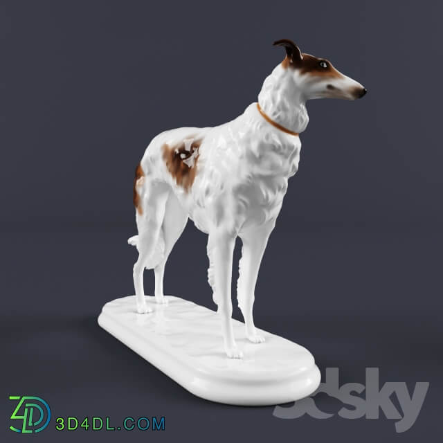 statuette of dog