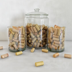 Decorative set quot Wine corks quot  