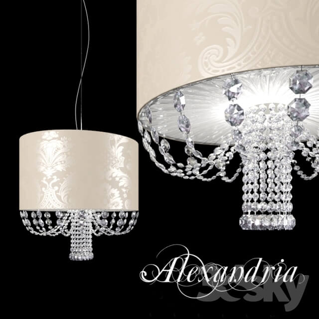 ALEXANDRIA S Pendant light 3D Models