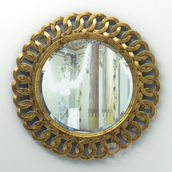 Round Mirror Frame 02 