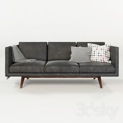 Brooklyn Leather Sofa 