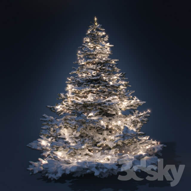 Christmas tree 3D Models