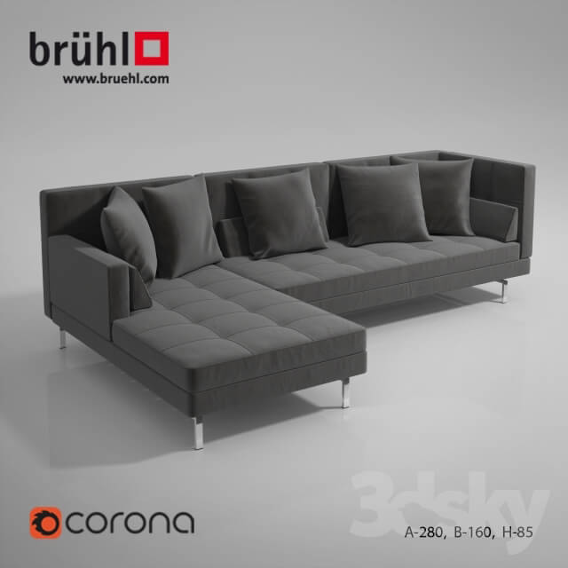 Sofa Bruhl Amber