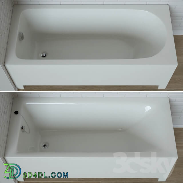 Baths quot Accent quot quot Fortune quot with universal front and side panels Colombo