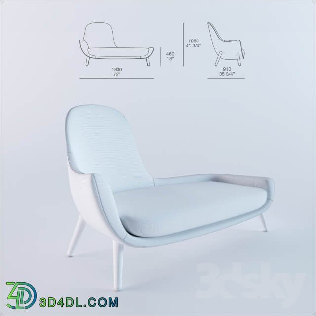 Poliform Mad Chaise Longue