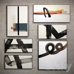 The picture in the frame 11 Pieces Collection 42 Abstract 